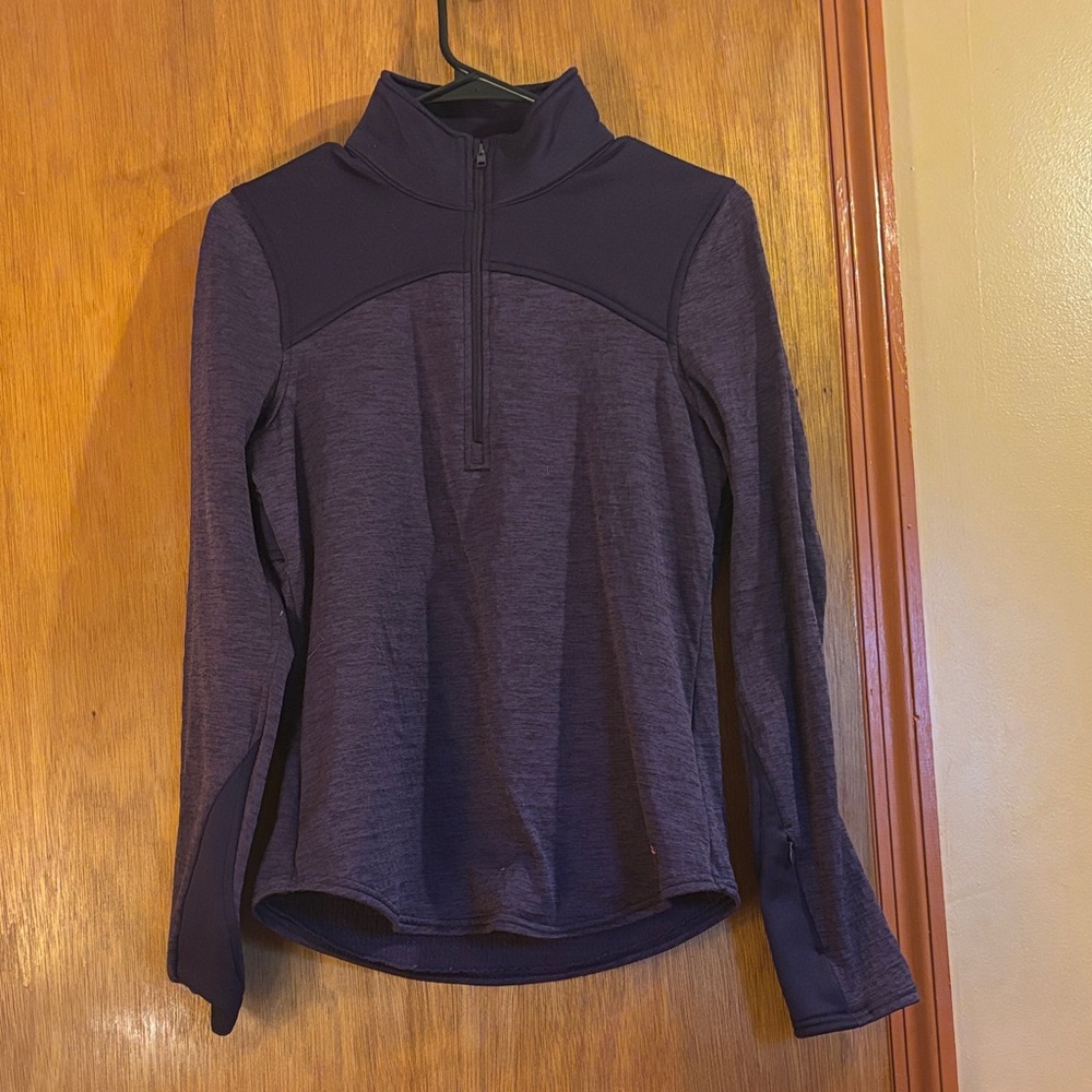 Under Armour Purple coldgear Quarter-Zip